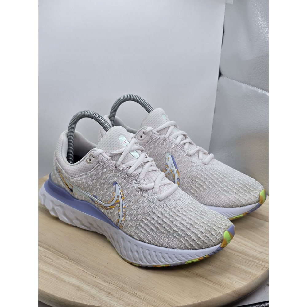 Women's Size 8.5 - Nike React Infinity Run FK 3 Pink/Purple/White DO9477-600 - Picture 5 of 9
